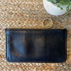 Vintage COACH 90s Bonnie cashin skinny Cosmetic Pouch Y2K Classic Bag RARE